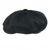 Erkek Peaky Blinders İngiliz Driver Kasket Siyah NC 7404 - 1