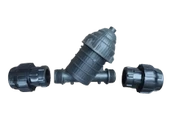 Damla Sulama Filtresi 63 mm Kangal Boru Eki ile birlikte - 1