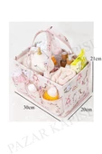 Baby Bebek Bakım Çantası Çok Gözlü Organizer Pembe - 2