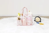 Baby Bebek Bakım Çantası Çok Gözlü Organizer Pembe - 3