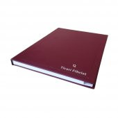 Fihrist Ticari 12li 16x23 Bordo Cilt Bezli 1 Adet Artlantis Ticari Firhist Bordo 16*23 - 1