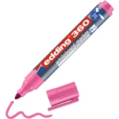 Edding Silinebilir Beyaz Tahta Kalemi Edding 360 PEMBE Edding Flipchart Kalemi Edding Sunum Kalemi - 1