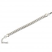 Nipora Silver Renk Çelik Kadın Snake Bileklik - 6