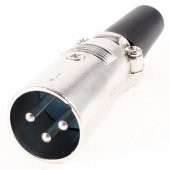 3 Pin XLR Erkek Kelepçeli Jack - 1