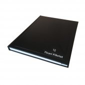 Fihrist Ticari 12li 20x28 Siyah Cilt Bezli 1 Adet Artlantis Ticari Firhist Siyah 20*28 - 1