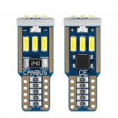Dekoratif led ampul T10-24SMD 12V çift - beyaz / LAAM860 - 1