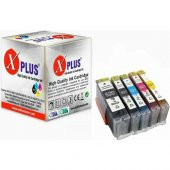 CANON Pixma IP3600 PGI-520XL / Clı -521XL 5 Renk Muadil Kartuş Seti 500 Sayfa - 1