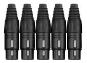 3 Pin XLR Kaliteli Dişi Jack - 2