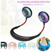 Boyun Askılı Kablosuz Şarjlı Taşınabilir Mini Fan Vantilatör - 2