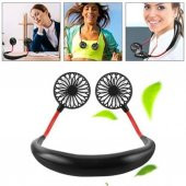 Boyun Askılı Kablosuz Şarjlı Taşınabilir Mini Fan Vantilatör - 9