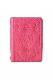 Çanta Boy, Pembe Renk, Ahmet Hüsrev Hattı, Fermuarlı, Kuranı Kerim - 2