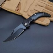 Valkyrie Vintage Katlanabilir Outdoor Kamp Çakısı Siyah - 6