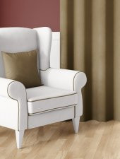Soft Series Kese Kağıdı Rengi Kırlent, Yastık Kılıfı - 1