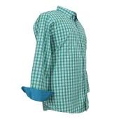 Büyük Beden BATTAL BOY Erkek Gömlek Bettino Yeşil - 3