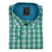 Büyük Beden BATTAL BOY Erkek Gömlek Bettino Yeşil - 4