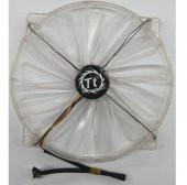 Thermaltake 165x165x20 mm 12 Volt 3 Pin Şeffaf Fan - 1