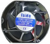 172x150x50 mm 110-120 Volt 0.23 Amper Metal Oval Fan - 1