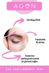Agon Kaş Şekillendirici Sabitleyici Wax 50 ML - 3