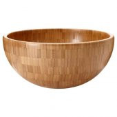 Bambu Servis Kasesi Ölçü 28 Cm IKEA Bambu Kase-Adet - 1