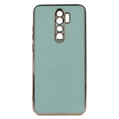 Gpack Xiaomi Redmi Note 8 Pro Kılıf Bark Parlak Silikon Renkli Kenarları Rose - 1