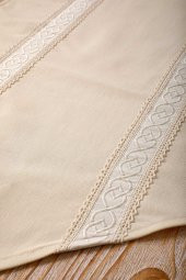 140X40 Runner Krem - 5
