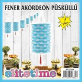 FENER AKORDİYON PÜSKÜLLÜ MAVİ 1 ADET thumbnail 1