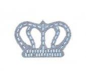 TAÇ BÜYÜK ÜTÜ İLE YAPIŞAN 11x7cm (HOT-FIX)2 ADET thumbnail 1