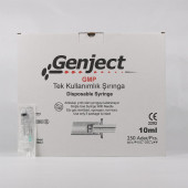 ENJEKTÖR 10 CC YEŞİL 3 PARÇA GENJECT 250 ADET S.K.T 2027 - 2