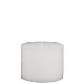 MUM SİLİNDİR KÜÇÜK 215 GR 7X6 CM BEYAZ 1 ADET - 1