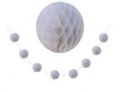 SÜS PONPON PETEK BEYAZ 2Lİ 1 PAKET thumbnail 1