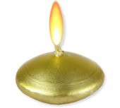 MUM TEALIGHT YÜZEN MUM ALTIN 20 ADET - 2