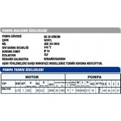 Sumak SMJ100 Su Motoru 1Hp 1 - Elektrikli Monofaze Jet - 2