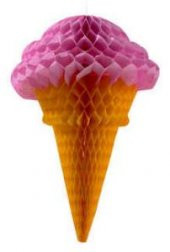 SÜS DONDURMA ORTA BOY PEMBE 50 cm 1 ADET - 1