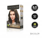 Sea Color 2li Krem Saç Boyası  6.11 Yoğun Koyu Küllü Kumral thumbnail 1