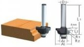 Makita D-09581 Rulmanlı Kordon Çift Kavisli Freze Bıçağı - 1