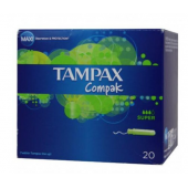 Tampax Compak Tampon Süper 20Li - 1