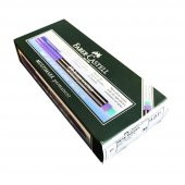 FABER PERMANENT ASETAT KALEMI M MAVI 10 LU KUTU - 1