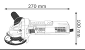 Bosch Professional Gws 750 Avuç Taşlama Makinesi - 2