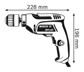 Bosch Professional GBM 6 RE Darbesiz Matkap - 2