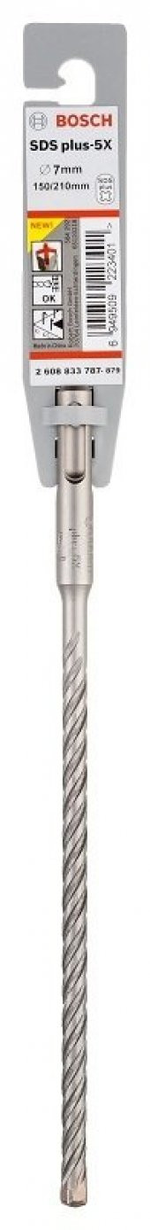 Bosch SDS-Plus 5X Matkap Uç 7x150x210mm Taş ve Beton - 5