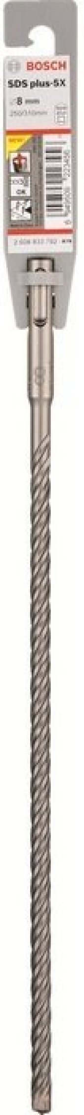 Bosch SDS-Plus 5X Matkap Uç 8x250x310mm Taş ve Beton - 1