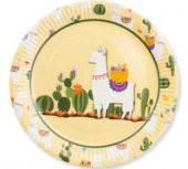 TABAK LAMA KAKTÜSLÜ KARTON 23 CM 8 ADET - 1