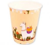 BARDAK LAMA KAKTÜSLÜ KARTON 8OZ 8 ADET - 1