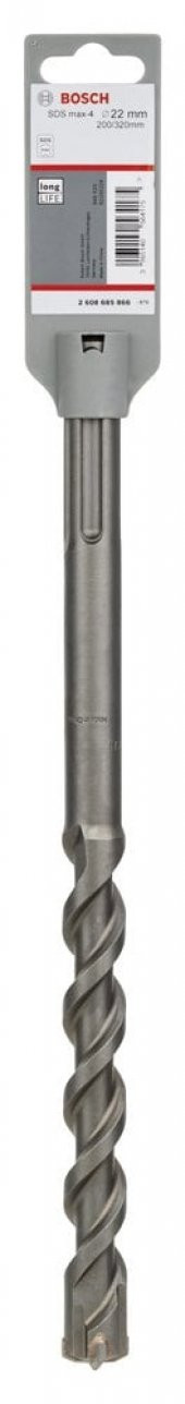 Bosch SDS-Max-4 Matkap Uç Beton 22x200x320mm - 1