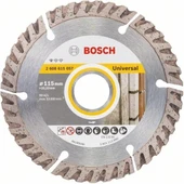 Bosch Universal Kesme Diski Elmas 115mm Beton, Taş, Demir - 1