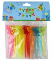 KÜRDAN KELEBEK RENGARENK 24 ADET thumbnail 2