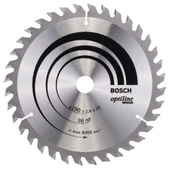 Bosch Optiline Wood 190*20/16 mm 36 Diş - 1