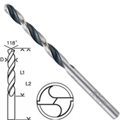 Bosch HSS PointTeQ Matkap Uç Metal 8.5x75x117mm - 1