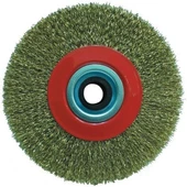 Partner PT02005 Sarı Telli Daire Fırça 150x25mm - 1