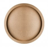 KAPI SÜSÜ BUBBLE AHŞAP ÇEMBER 30X30 CM 1 ADET thumbnail 1